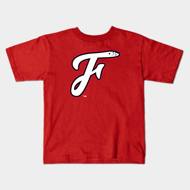 Fay Woods4 Team Ball Kids T-Shirt by Choupete